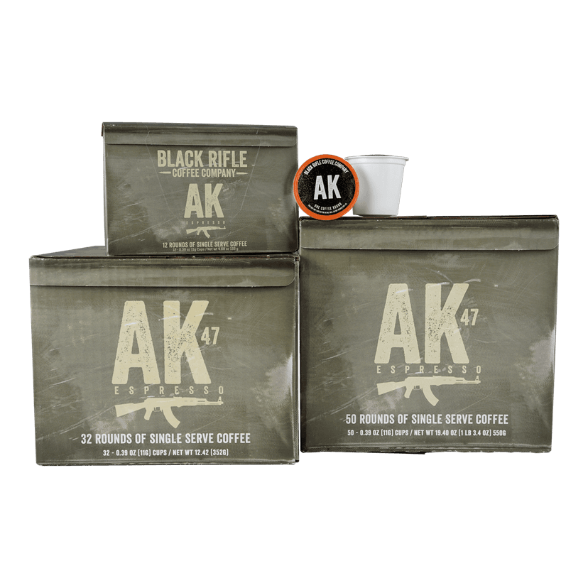 AK-47 Espresso Blend Coffee Rounds