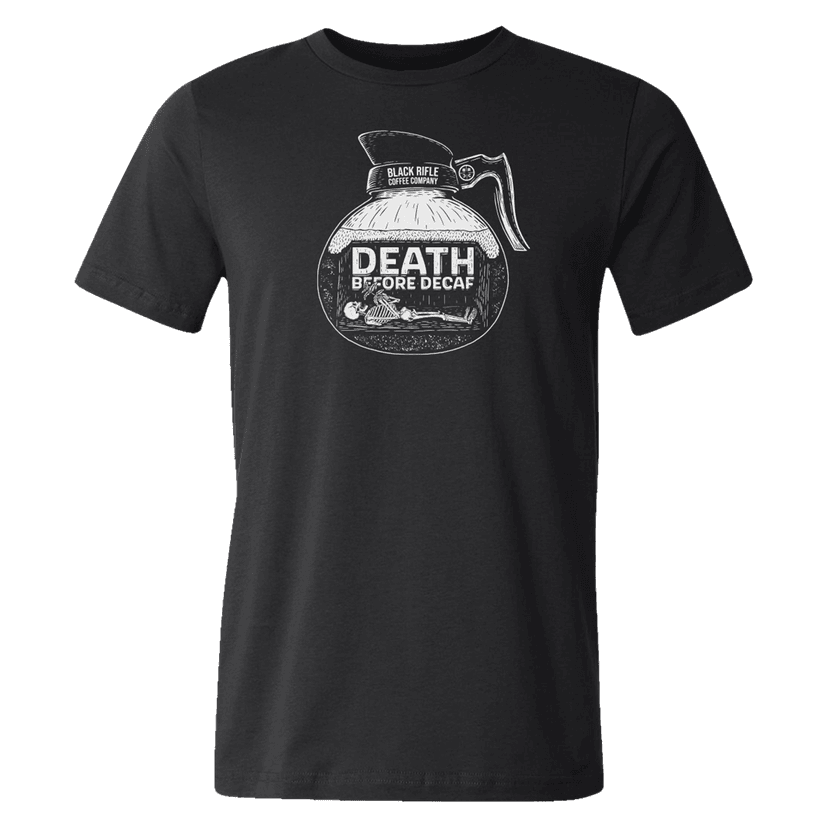 Death Before Decaf 2.0 T-Shirt