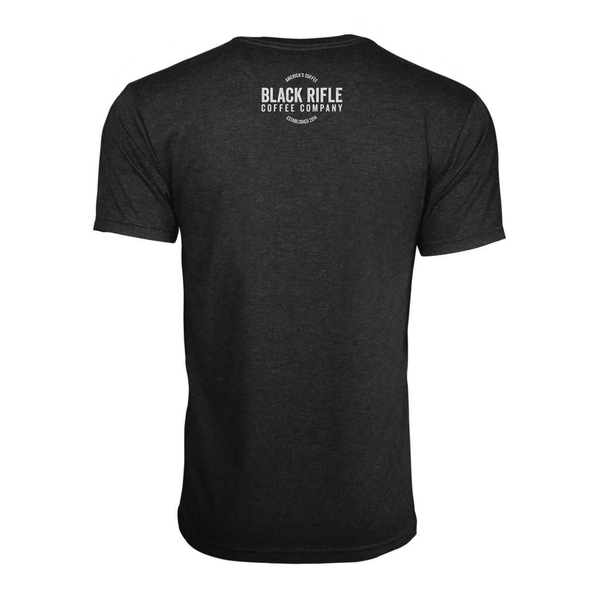 Military shirt for men - Black Rifle Coffee Company SBR Flag T-Shirt vintage black 2A back
