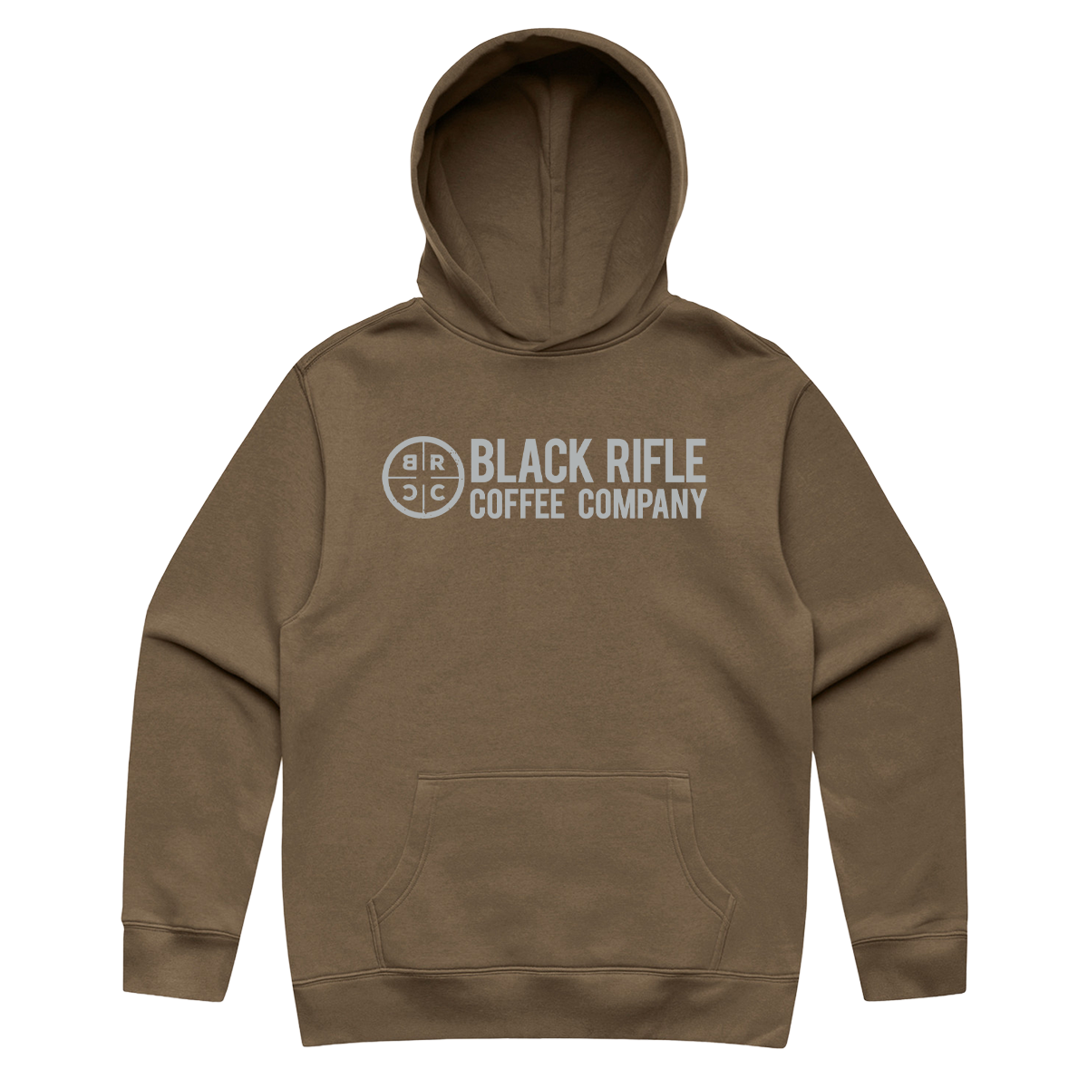 Company Logo Pullover Hoodie, Walnut