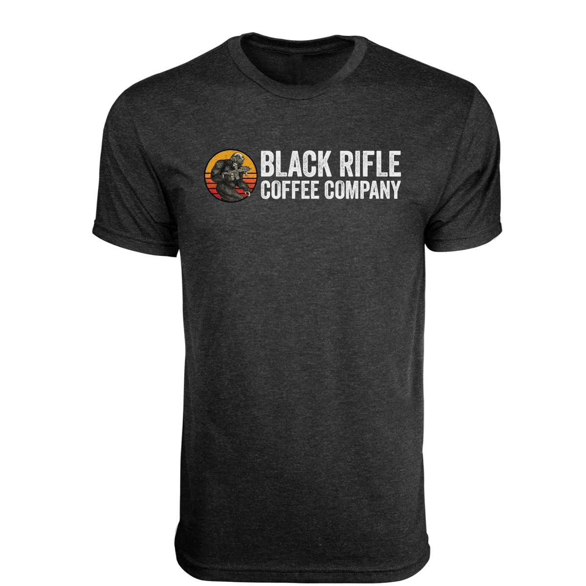military shirts for men - Black Rifle Coffee Company Tactisquatch T-Shirt vintage black