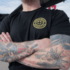 Military shirts for men - Black Rifle Coffee Company Coffee Triple Seven shirt black large