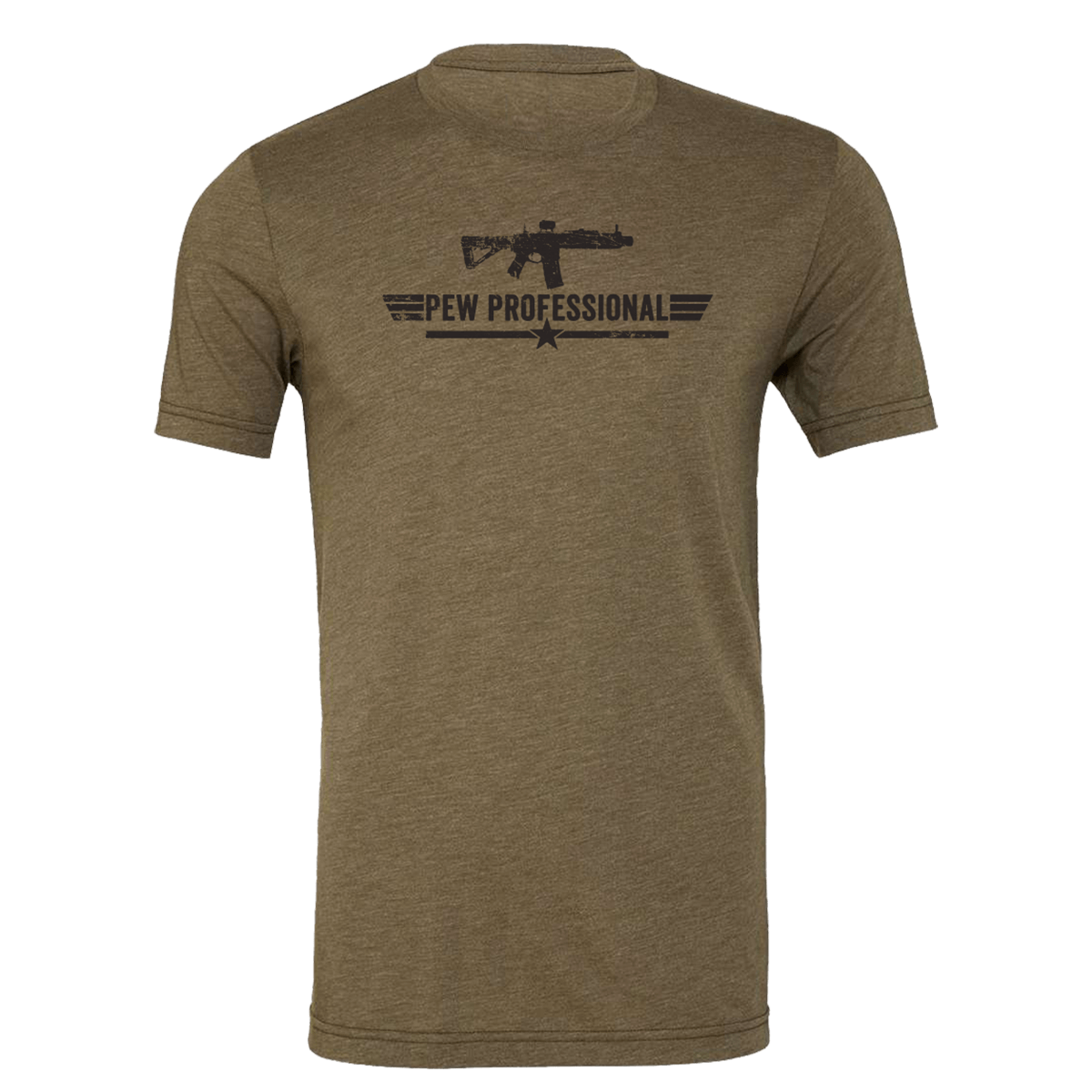 Pew Professional T-Shirt - Front Army