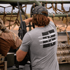 Death Knives T-Shirt - Premium Heather Back Outdoors