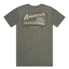 Black Rifle Diner Washed T-Shirt, Moss Stone, S