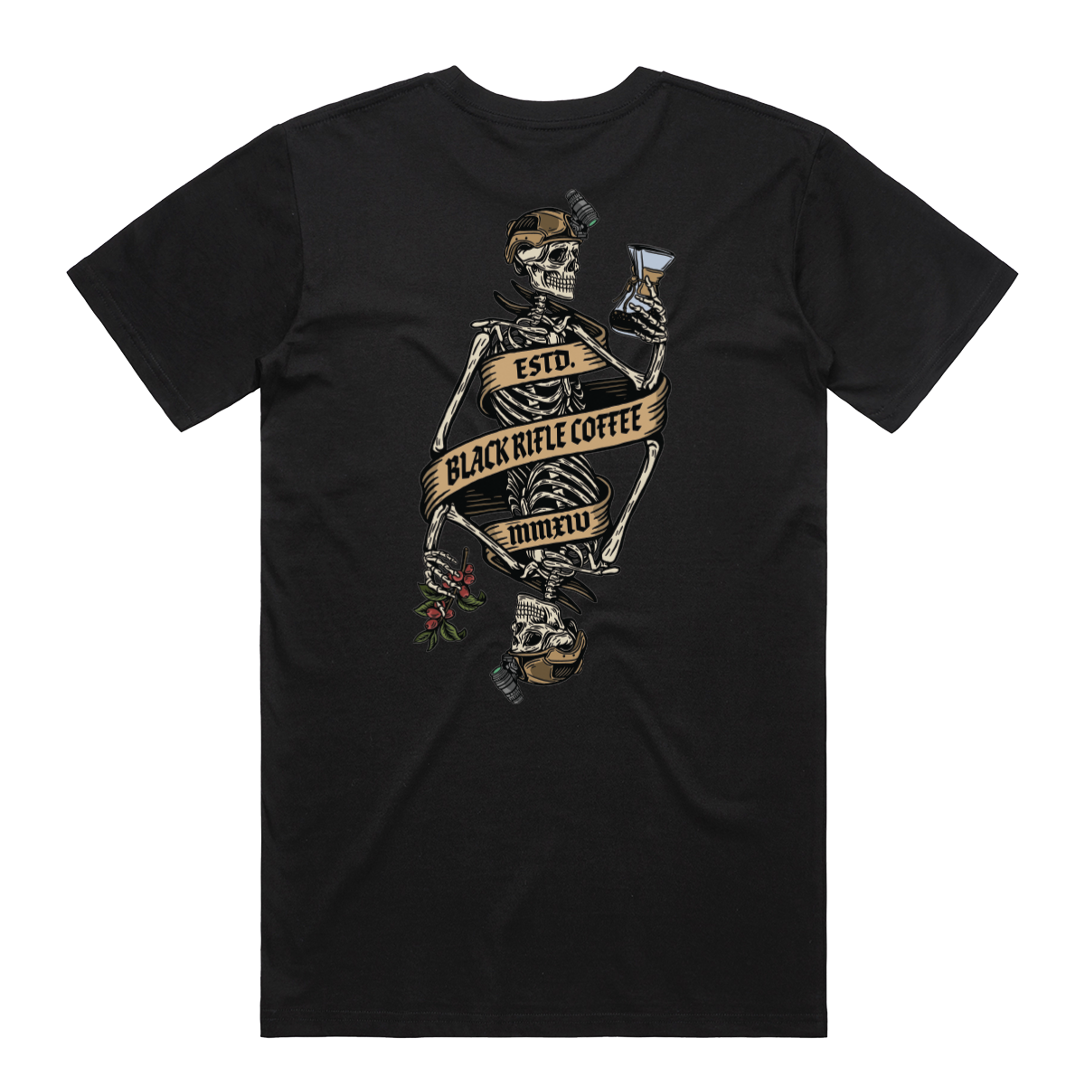 Double Skeleton T-Shirt – Black Rifle Coffee Company