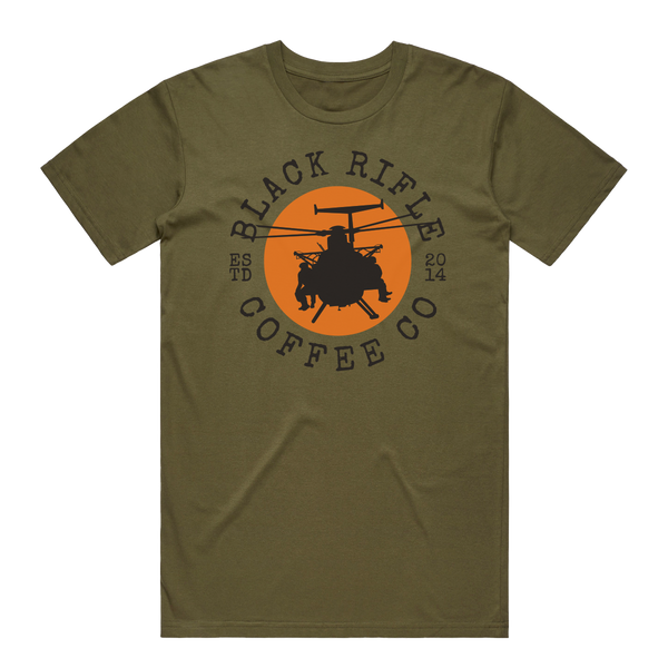 サイズM BALEMENTS logo T-shirt Gunship T-Shirt – Black Rifle Coffee Company