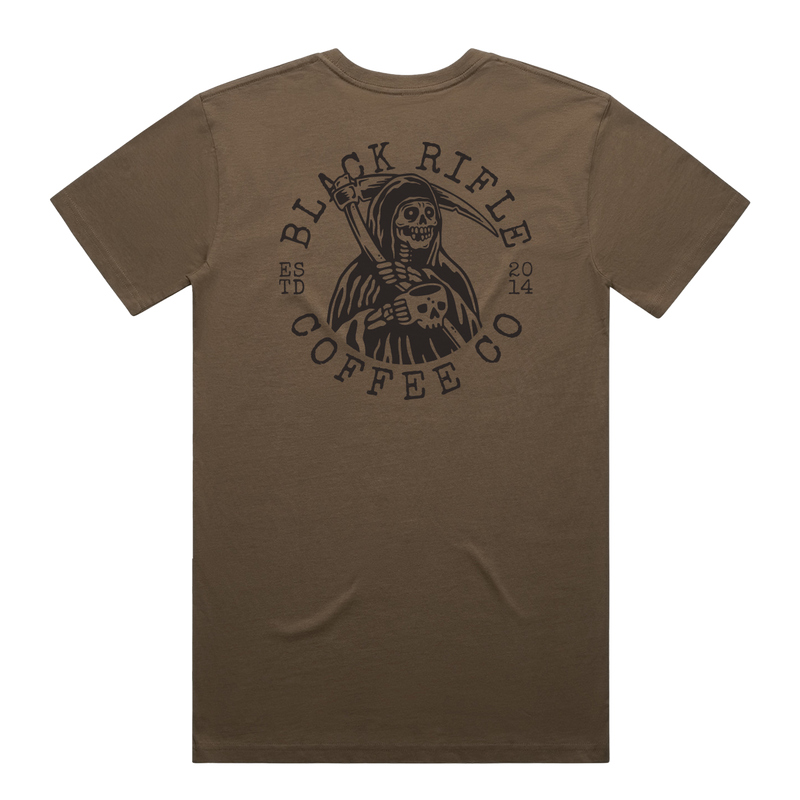 Grim Sipper T-Shirt – Black Rifle Coffee Company
