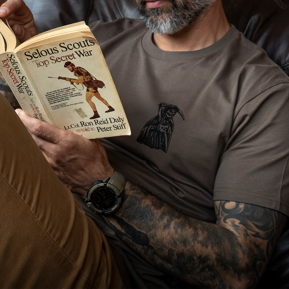 Grim Sipper T-Shirt – Black Rifle Coffee Company
