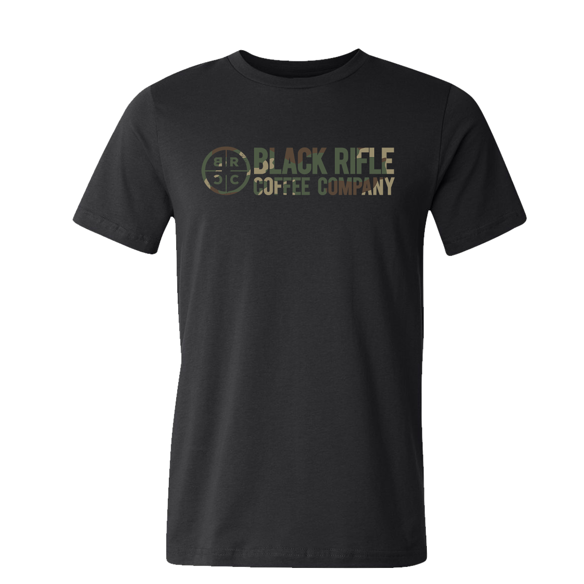 Woodland Company Logo T-Shirt – Black Rifle Coffee Company