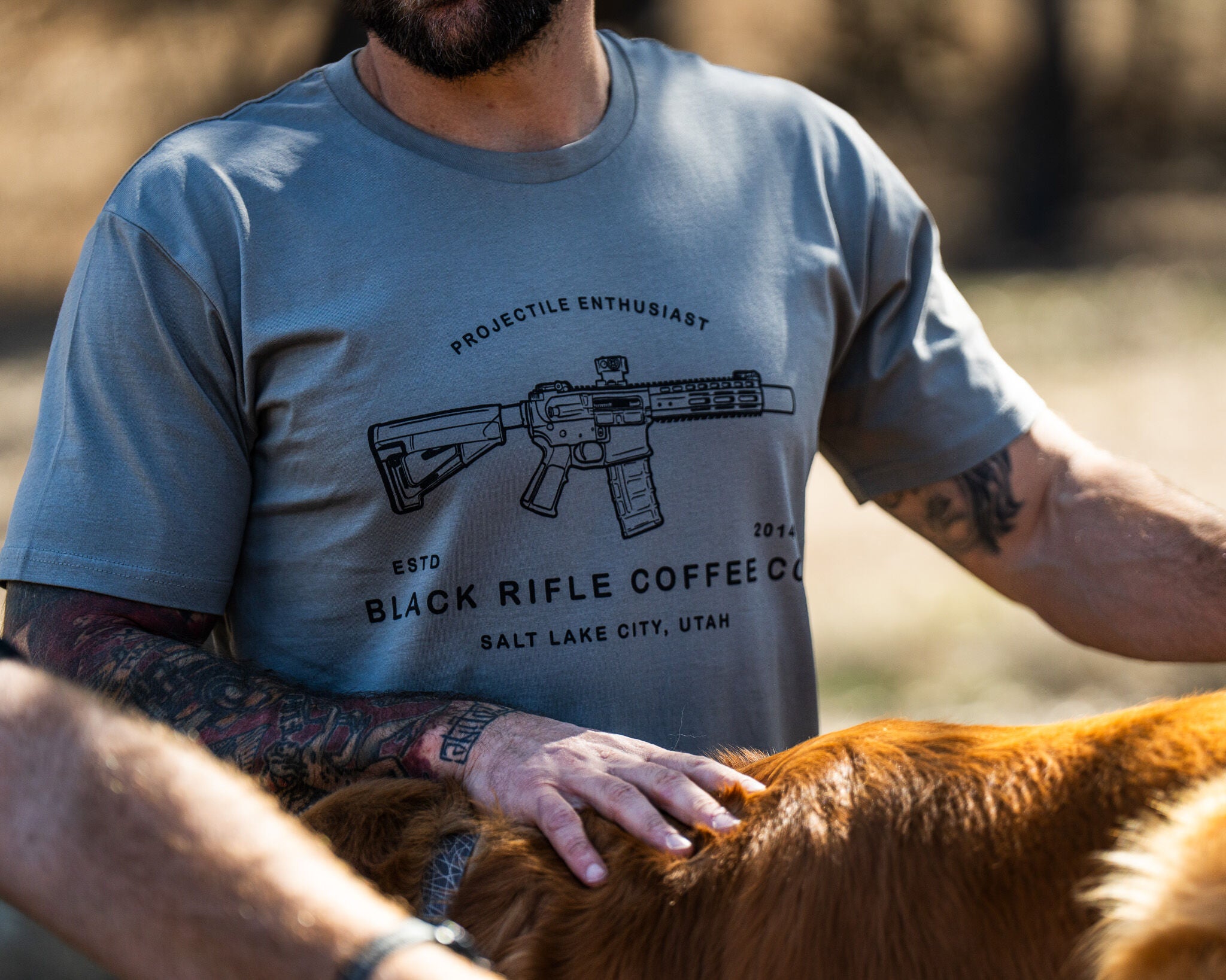Projectile Crew T-Shirt – Black Rifle Coffee Company