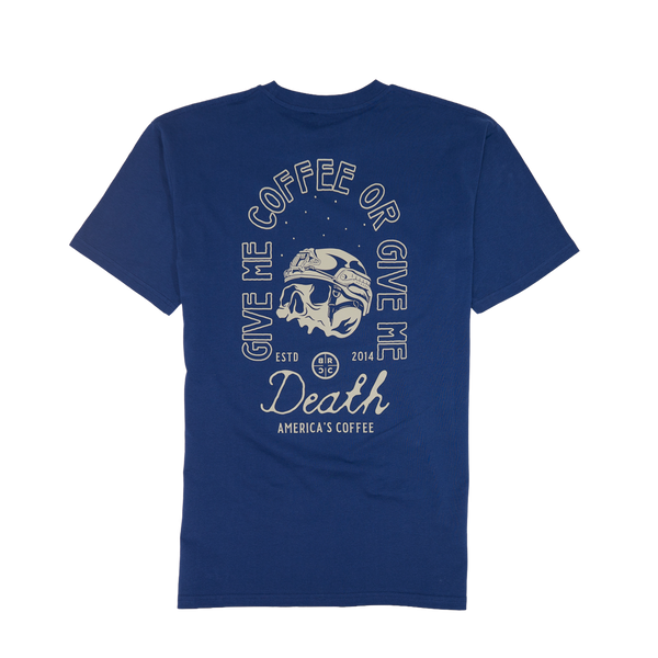 Death By Caffeine T-Shirt – Black Rifle Coffee Company