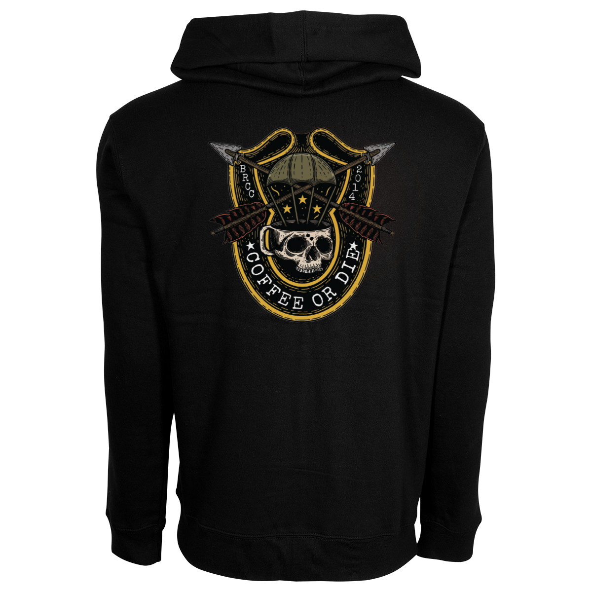SF Paracrest Zip-Up Hoodie – Black Rifle Coffee Company