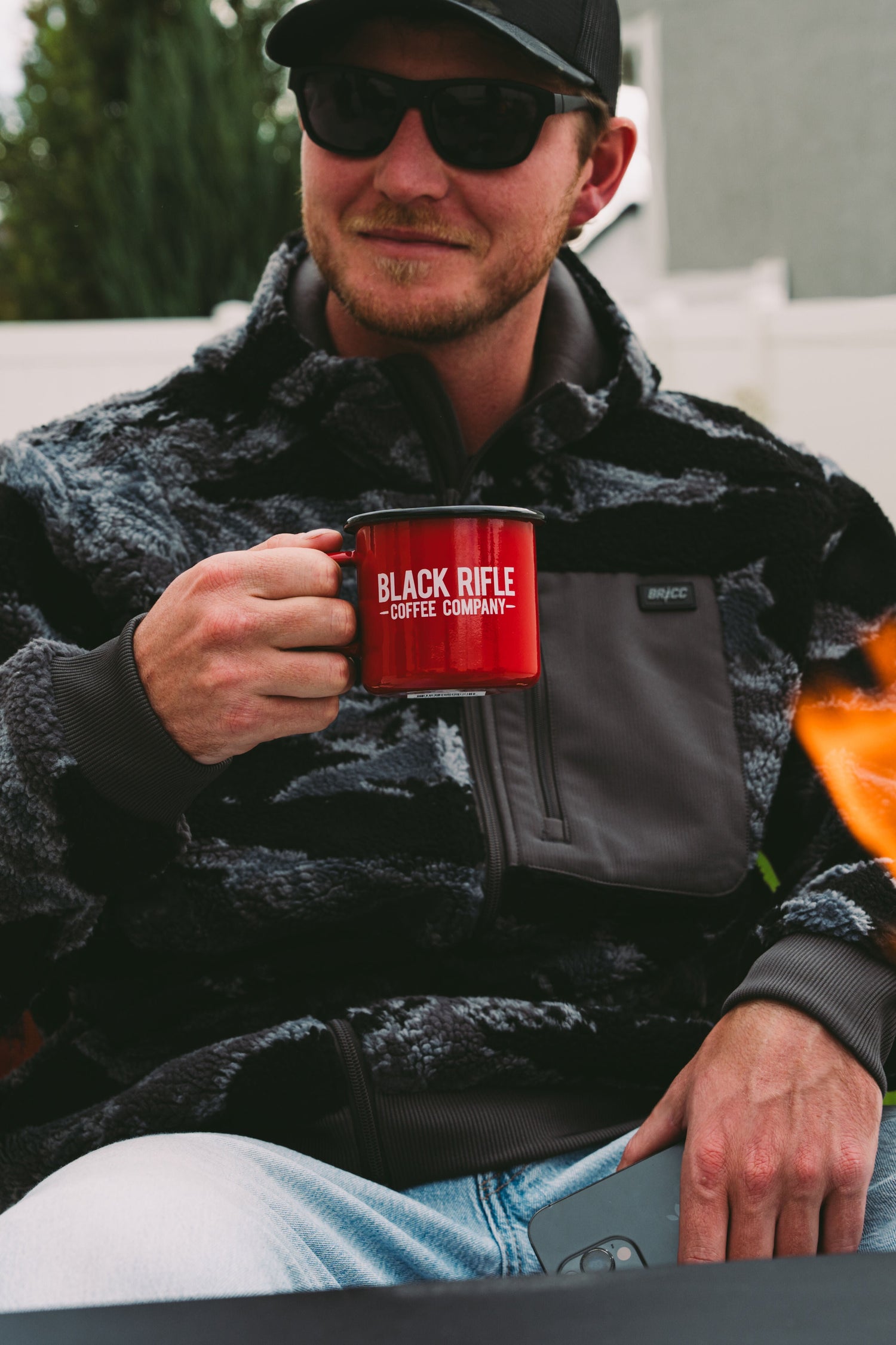 13 Stars Enamel Mug