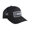 Company Logo Trucker Hat, Black