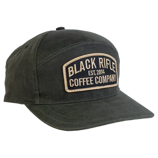 Keystone Waxed Canvas 7 Panel Hat – Black Rifle Coffee Company
