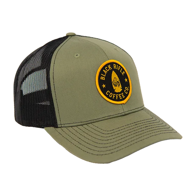 Arrowhead Trucker Hat – Black Rifle Coffee Company