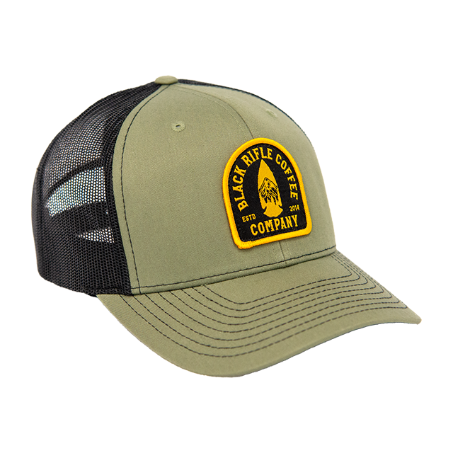 Established Arrowhead Trucker Hat – Black Rifle Coffee Company