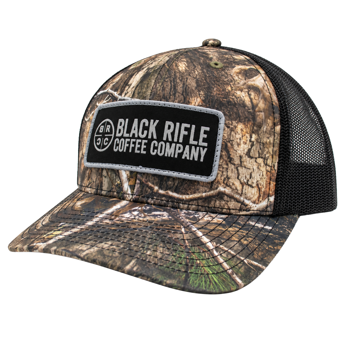 Company Logo Trucker Hat, Mossy Oak Country