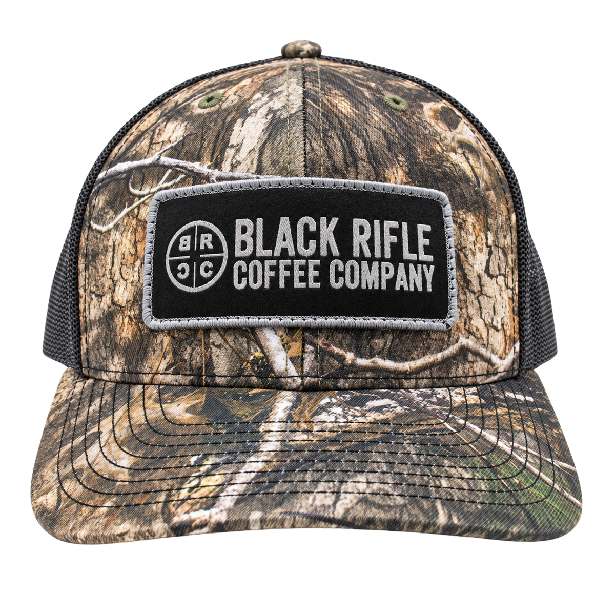 Company Logo Trucker Hat, Mossy Oak Country