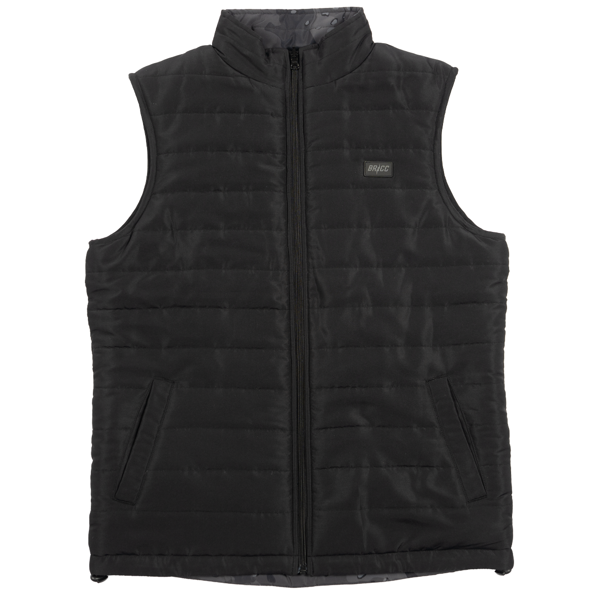 BRCC PVC Patch Reversible Matte Puff Vest