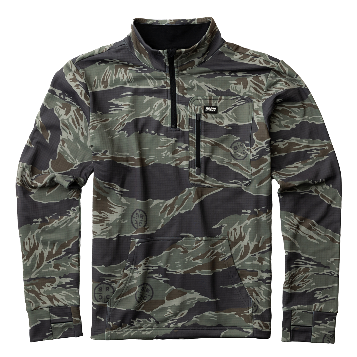 Grenade Waffle Fleece Quarter Zip Pullover