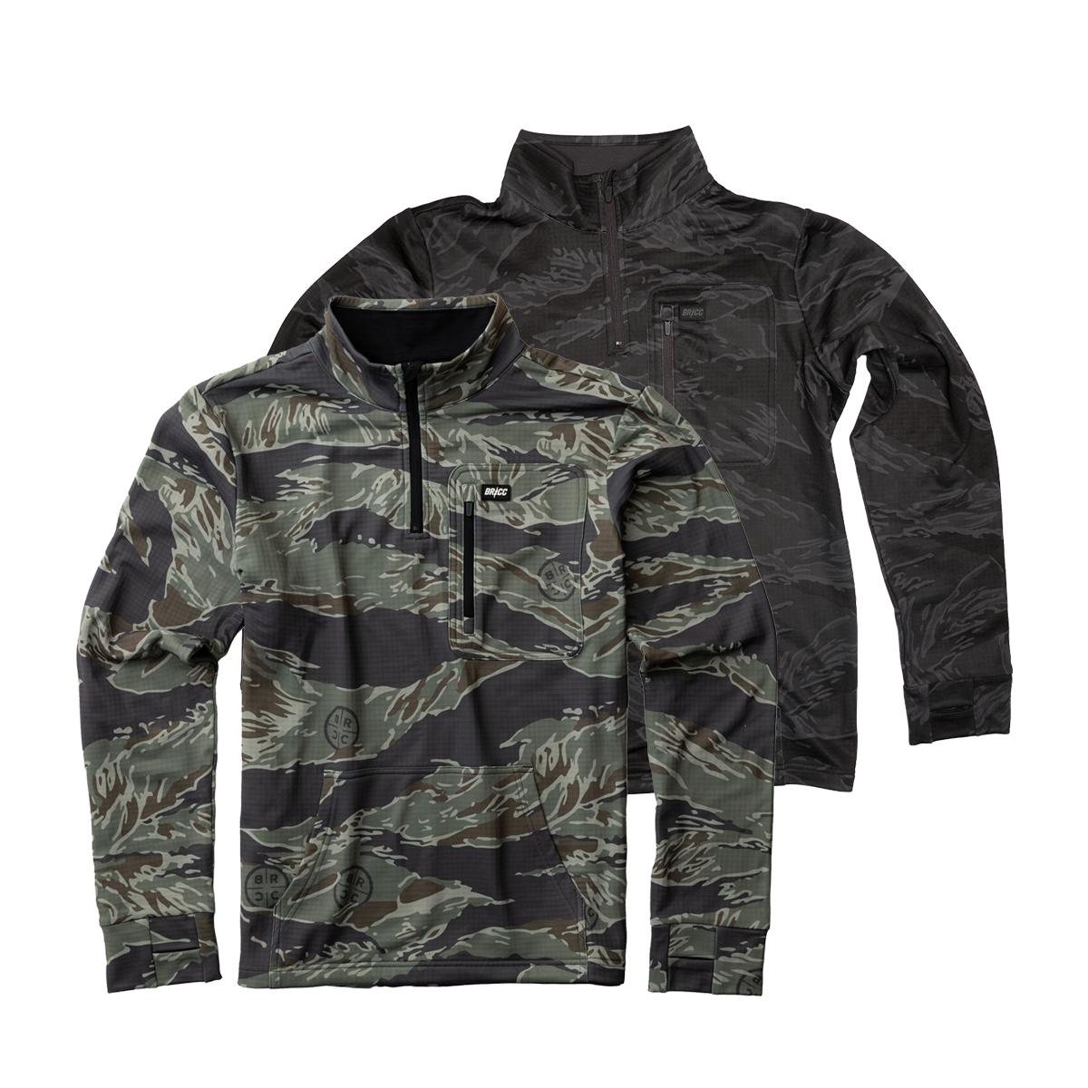 Grenade Waffle Fleece Quarter Zip Pullover