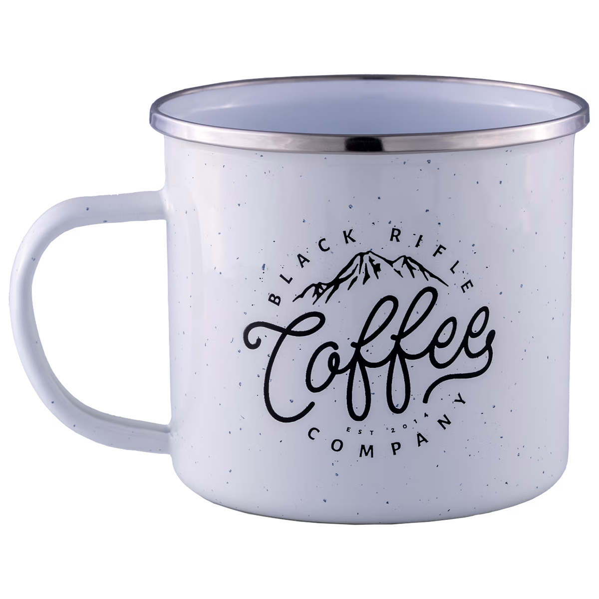 Coffee Shop Enamel Mug