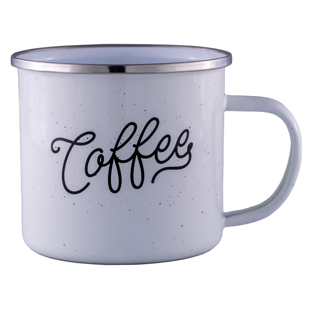 Coffee Shop Enamel Mug