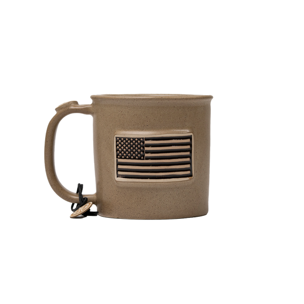 USA Premium Handcrafted Mug, Sand, 16oz | By Black Rifle Coffee
