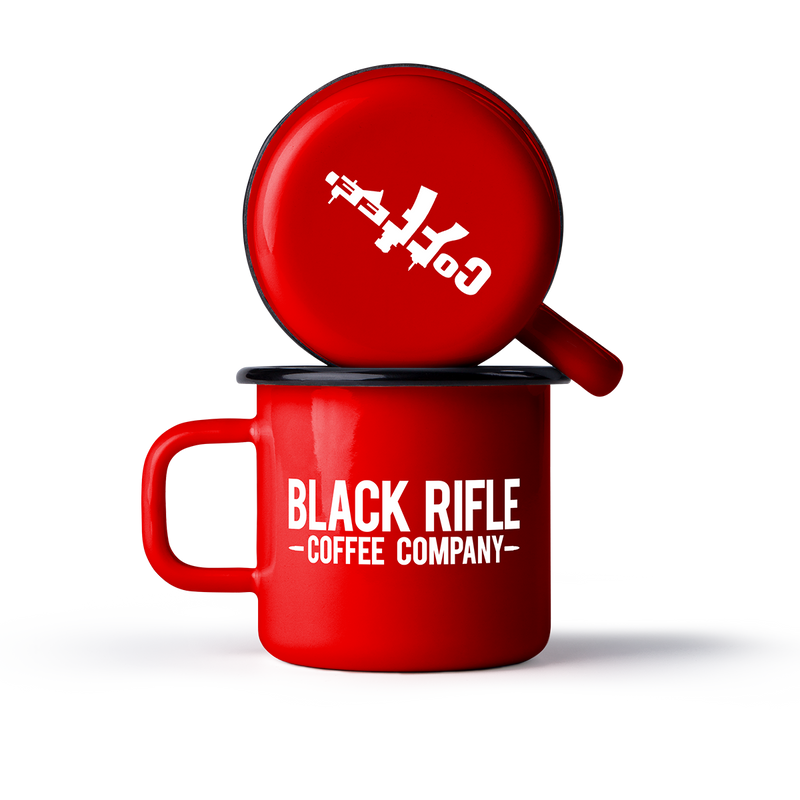 13 Stars Enamel Mug – Black Rifle Coffee Company