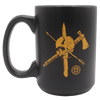CAF Skull TAM Mug, Black