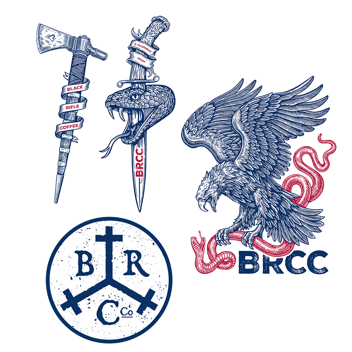 BRCC Sticker Club – Black Rifle Coffee Company