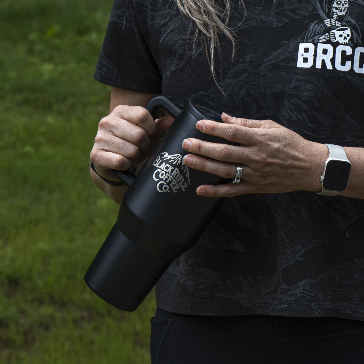 A-RT x At Design Lab BRICC ブラック　A-rt BRCC x HydroJug Mountain Logo Traveler – Black Rifle Coffee Company