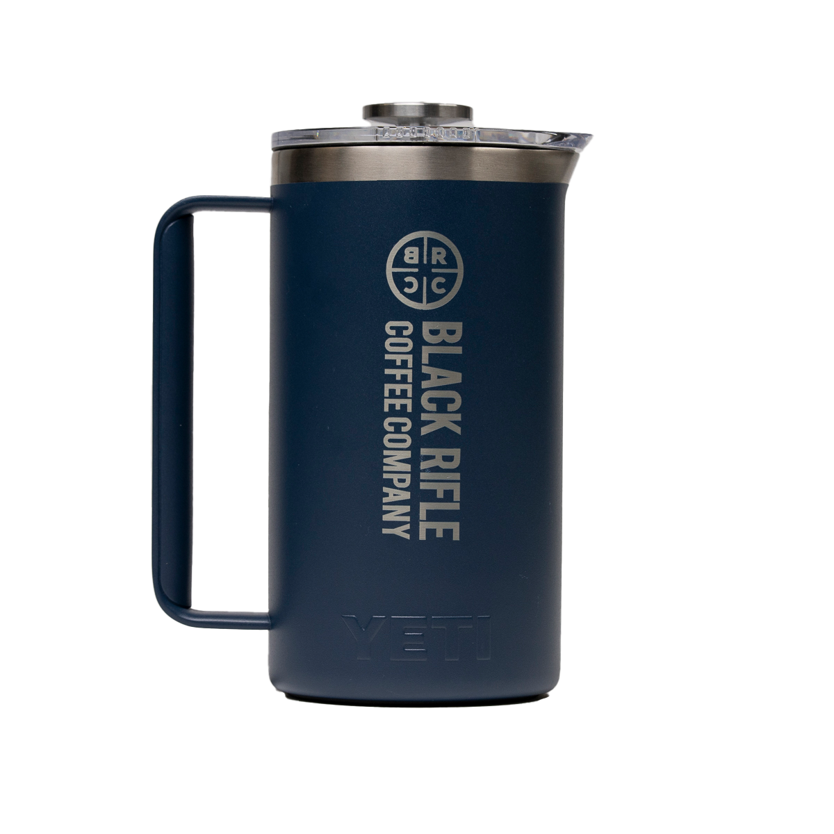 BRCC x YETI Company Logo French Press