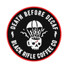 ParaMug Death Before Decaf PVC Patch