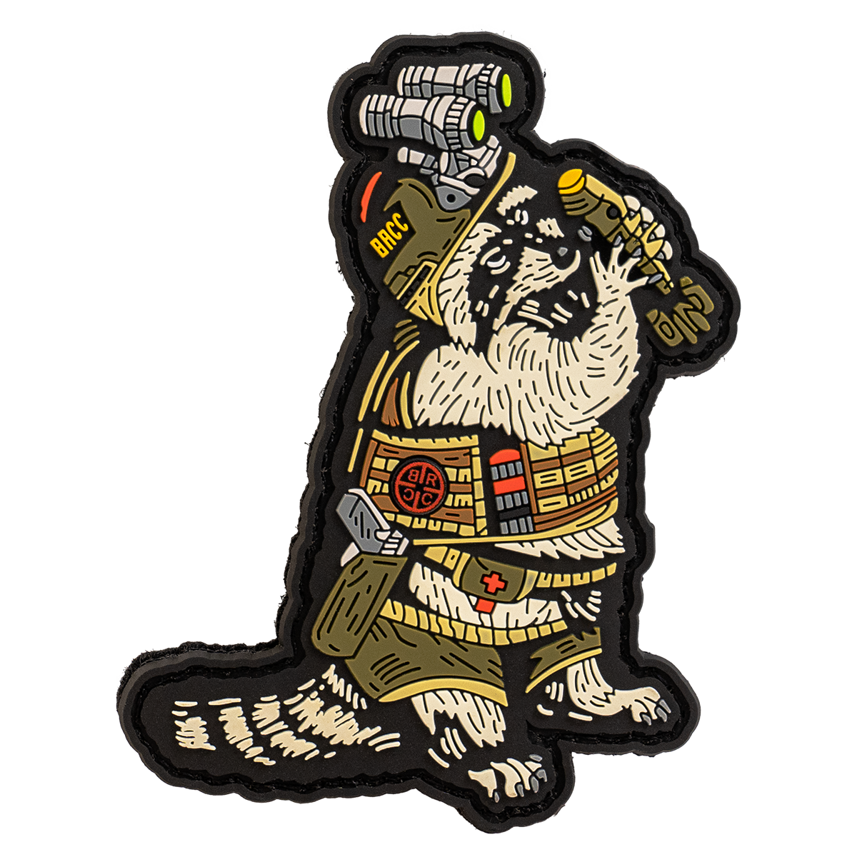 Trash Panda PVC Patch – Black Rifle Coffee Company