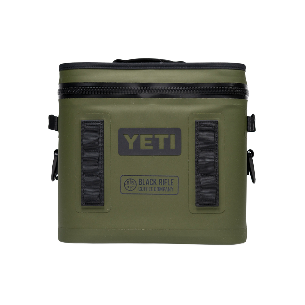 BRCC x YETI Company Logo Hopper Flip 12 Soft Cooler – Black Rifle
