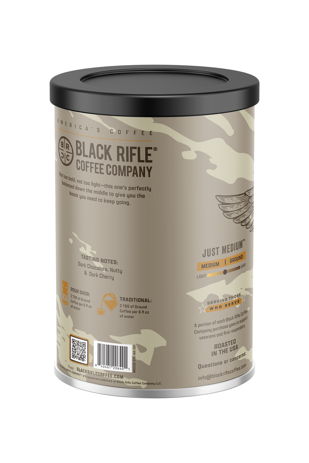 Just Medium Canister – Black Rifle Coffee Company