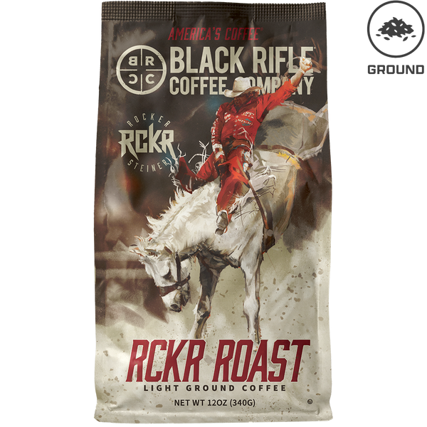 RCKR Roast Coffee | Black Rifle Coffee Company x Rocker Steiner
