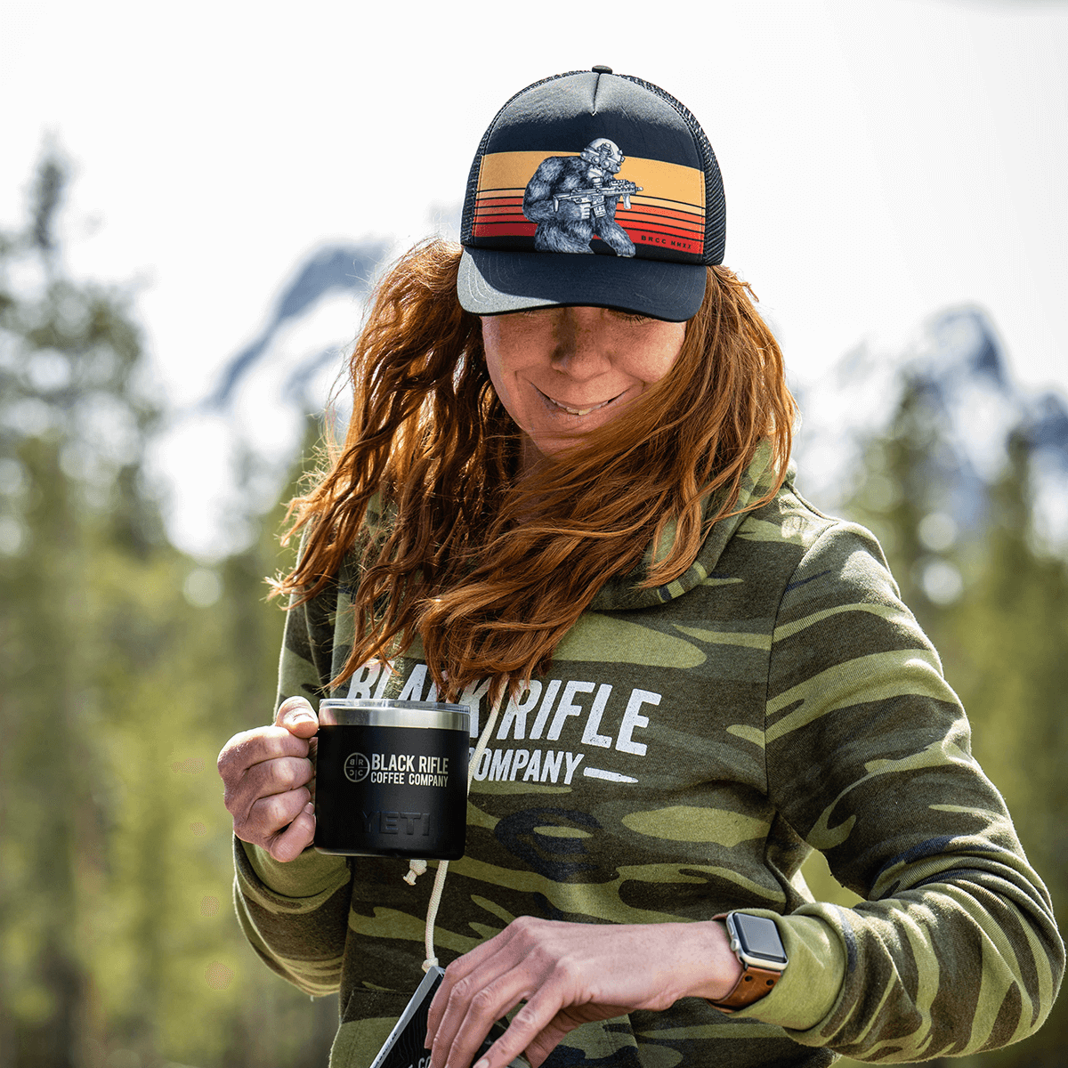 Tactisquatch Foam Trucker Hat - Merch Club