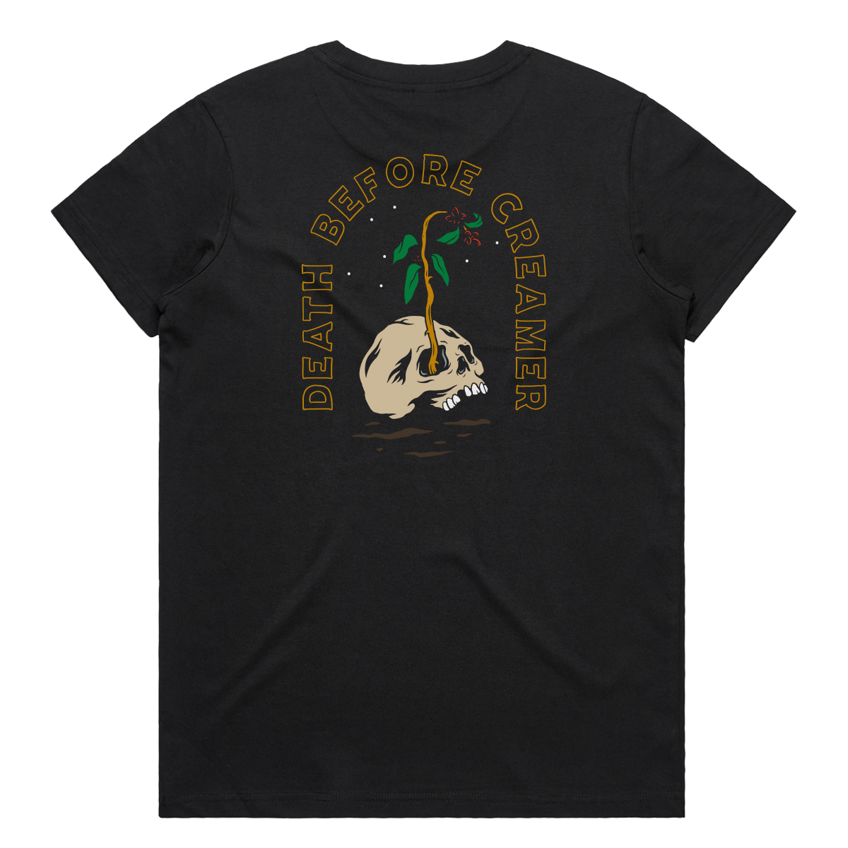 Women's Death Before Creamer T-Shirt