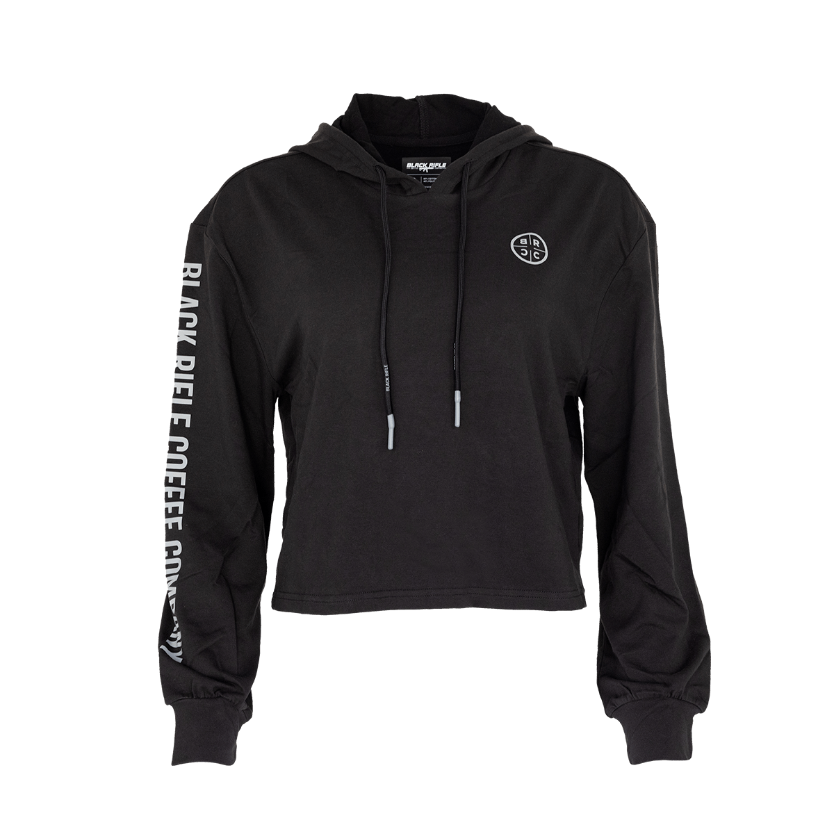 Women's Premium Reticle Crop Hoodie