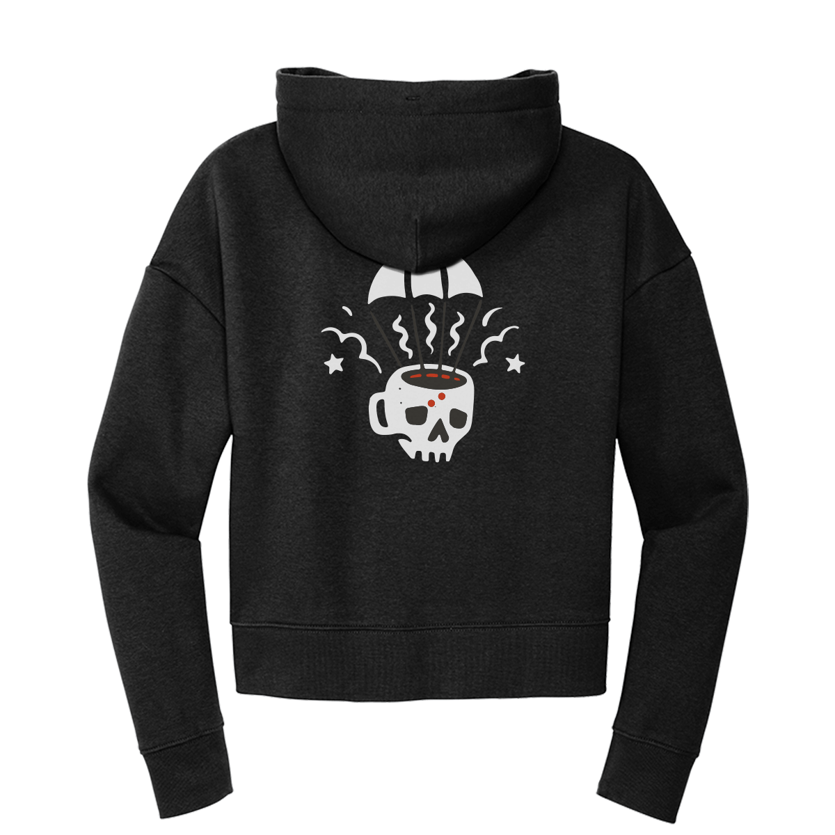 Women's ParaMug Crop Zip-up Hoodie