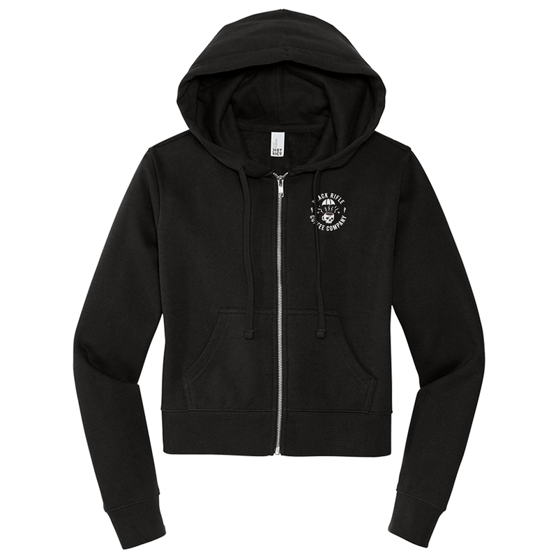 Women's ParaMug Crop Zip-up Hoodie – Black Rifle Coffee Company