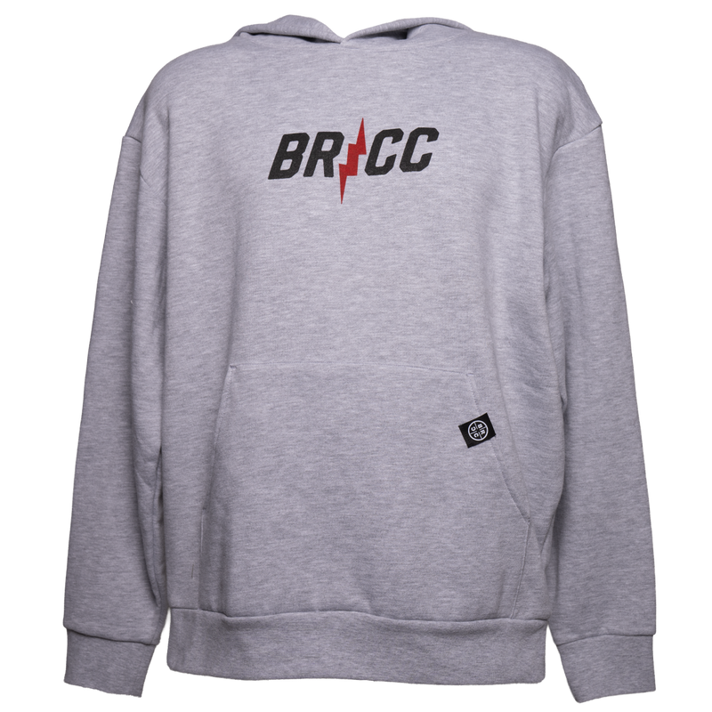 BRCC Bolt Midweight Pullover Hoodie, Heather Grey, S – Black Rifle BRCC Bolt Midweight Pullover Hoodie, Heather Grey, S – Black Rifle