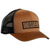 Company Logo Trucker Hat, Caramel