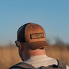 Company Logo Trucker Hat, Caramel