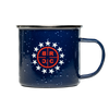 America's Coffee RWB Enamel Mug, 17 oz