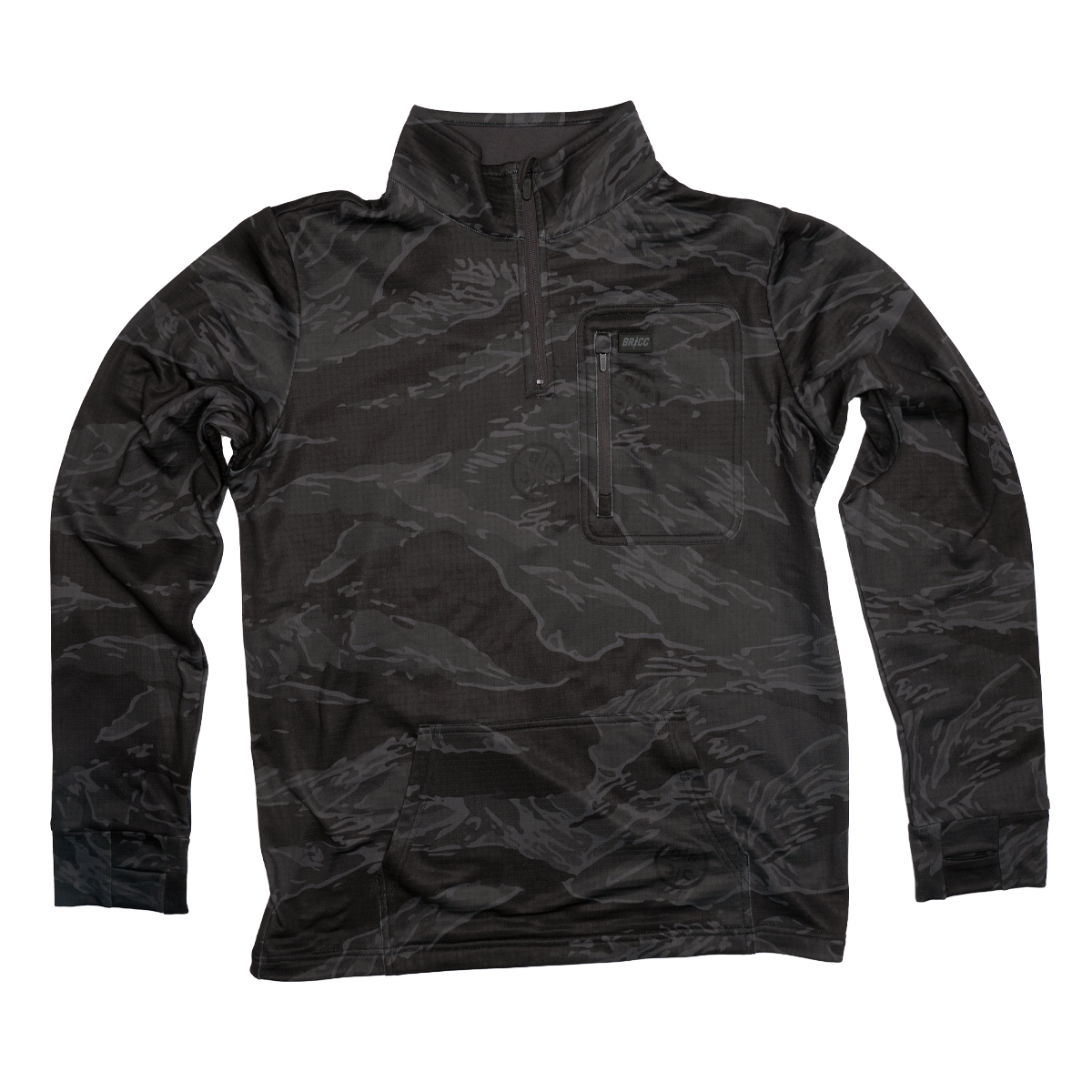Grenade Waffle Fleece Quarter Zip Pullover